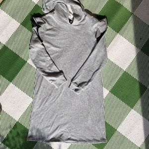 - Art Class girls gray hoodie sweatshirt dress